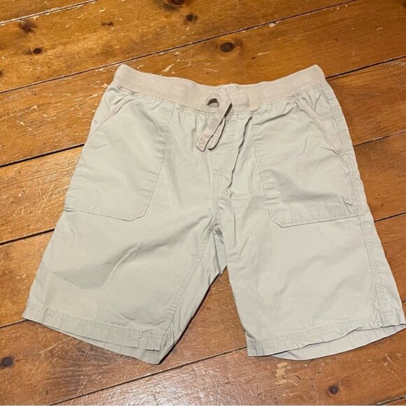 Lands End Kids Beige Khaki Shorts - Picture 6 of 8